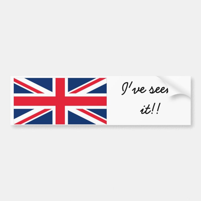 Autocollant De Voiture England bumber sticker (Devant)