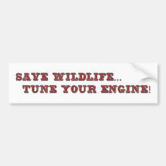 Autocollant De Voiture Enregistrer le wildife