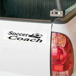 Autocollant De Voiture Entraîneur de football