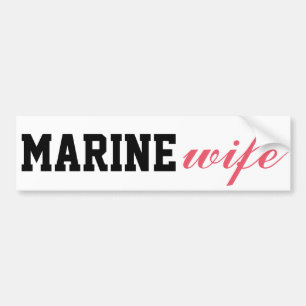 Autocollant De Voiture Épouse marine