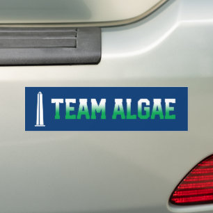 Autocollant De Voiture Équipe Algue Bassin de réflexion Drôle Anti-Trump
