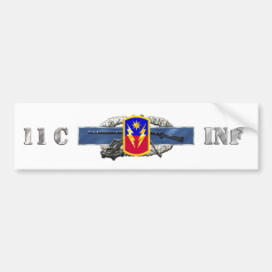 Autocollant De Voiture Équipe de combat de brigade d'infanterie de