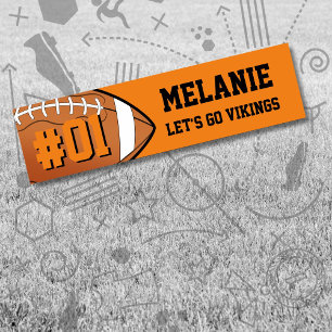 Autocollant De Voiture Équipe d'Orange Black