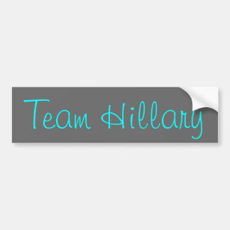 Autocollant De Voiture Équipe Hillary