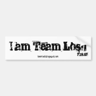 Autocollant De Voiture Équipe Losh Bumpersticker