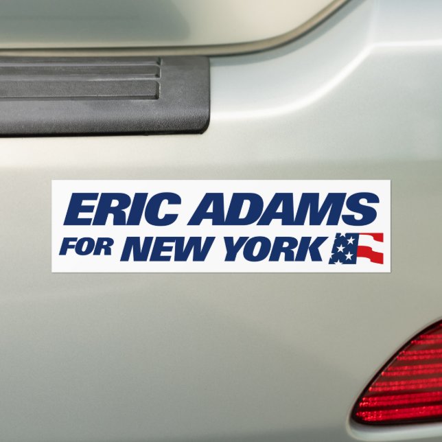 Autocollant De Voiture Eric Adams for NYC Mayor 2025 (En voiture)