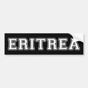 Autocollant De Voiture Érythrée