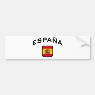 Autocollant De Voiture Espagne