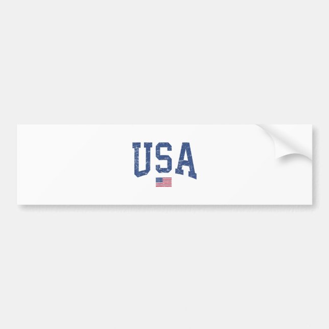 Autocollant De Voiture États-Unis Femmes Hommes Enfants Patriotique Améri (Devant)