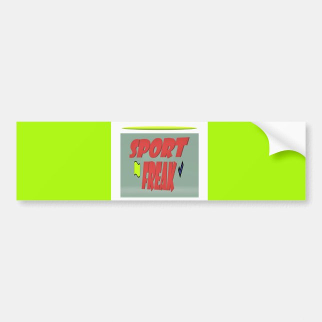 Autocollant De Voiture Êtes-vous un amoureux du football sportif cours de (Devant)