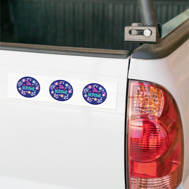 Autocollant De Voiture Être gentil (Sur camion)