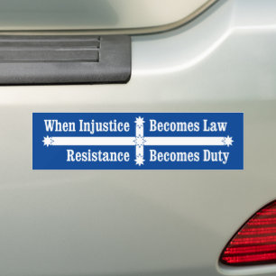 Autocollant De Voiture Eureka Flag Resistance Duty