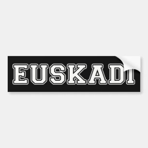 Autocollant De Voiture Euskadi