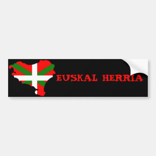 Autocollant De Voiture Euskal Herria