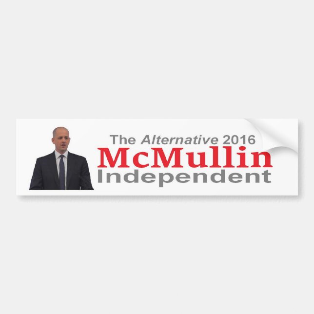 Autocollant De Voiture Evan McMULLIN 2016 (Devant)