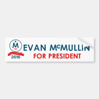 Autocollant De Voiture Evan McMullin pour le président