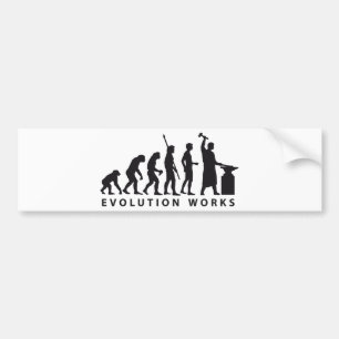 Autocollant De Voiture evolution blacksmitz