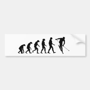 Autocollant De Voiture Évolution de ski