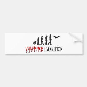 Autocollant De Voiture Évolution de vampire