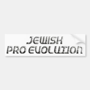 Autocollant De Voiture Evolution du parti juif