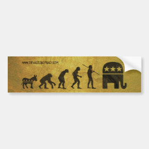 Autocollant De Voiture Évolution politique