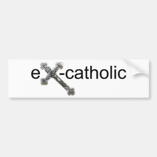 Autocollant De Voiture Ex-Catholique