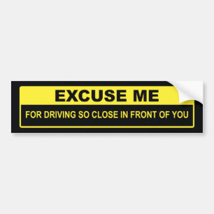 Autocollant De Voiture Excusez-moi