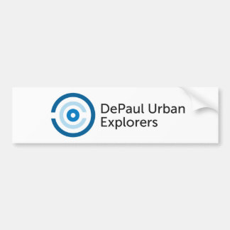 Autocollant De Voiture Explorateurs urbains Bumpersticker de DePaul
