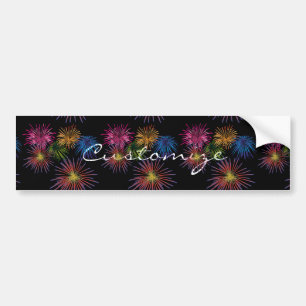 Autocollant De Voiture Explosion de feux d'artifice Thunder_Cove