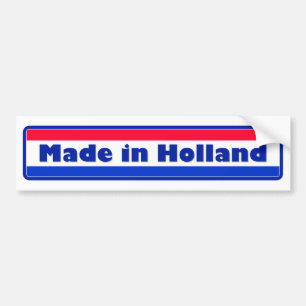 Autocollant De Voiture Fabriqué en Hollande