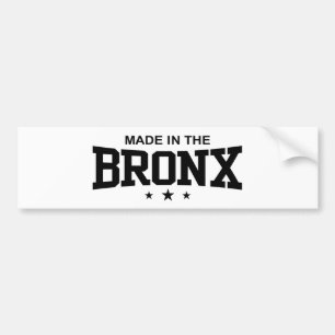 Autocollant De Voiture Fait dans le Bronx