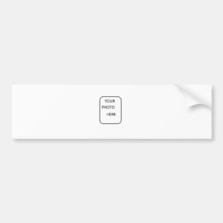 Autocollant De Voiture Faites votre d'un adhésif pour pare-chocs aimable