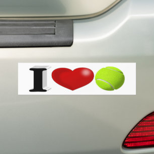 Autocollant De Voiture Fan de tennis
