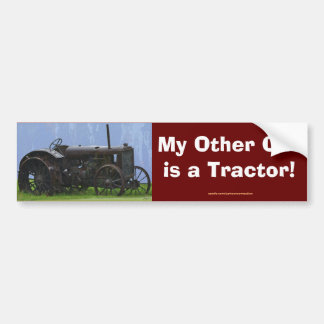 Autocollant De Voiture Farm Machinery