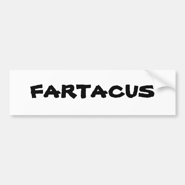 Autocollant De Voiture Fartacus (Devant)