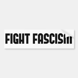 Autocollant De Voiture Fascisme de combat
