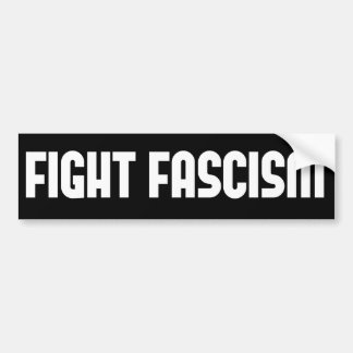 Autocollant De Voiture Fascisme de combat