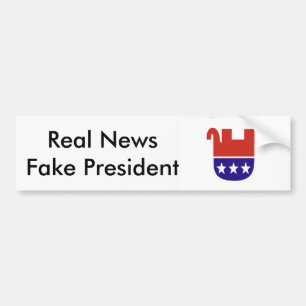 Autocollant De Voiture Faux président (atout)