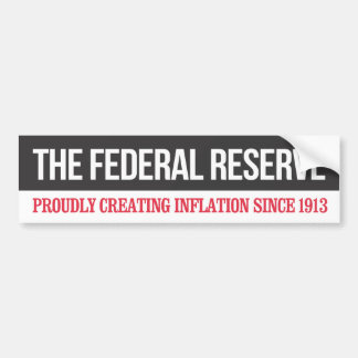 Autocollant De Voiture Federal Reserve