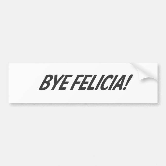 Autocollant De Voiture Felicia secondaire ! (Devant)