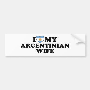 Autocollant De Voiture Femme argentine