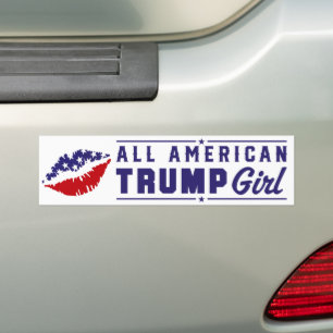Autocollant De Voiture Femmes américaines de Trump pour Trump 2024