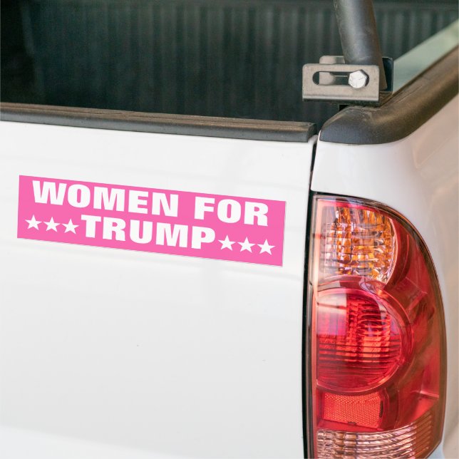 Autocollant De Voiture Femmes pour l'élection de Trump 2024 MAGA (Sur camion)