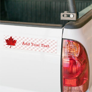 Autocollant De Voiture Feuille d'érable du Canada par Shirley Taylor