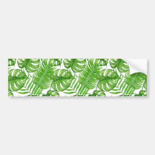 Autocollant De Voiture Feuilles tropicaux