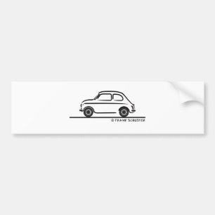 Autocollant De Voiture Fiat 500 Cinquecento