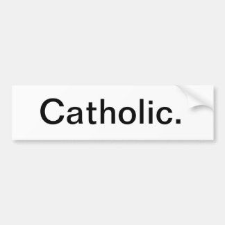 Autocollant De Voiture Fierté catholique