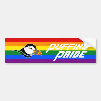 Autocollant De Voiture Fierté des Puffins
