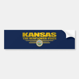 Autocollant De Voiture Fierté du Kansas