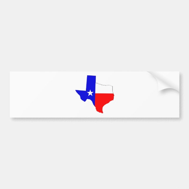 Autocollant De Voiture Fierté du Texas (Devant)